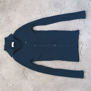 Dark Green Babaton Finley Fitted Sweater Size 2XS